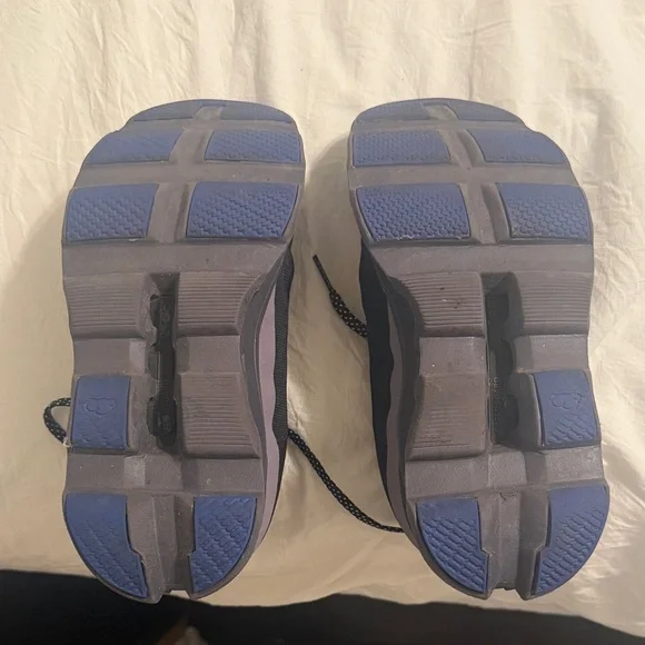 On Running Black and Blue Athletic Shoes - Picture 4 of 4